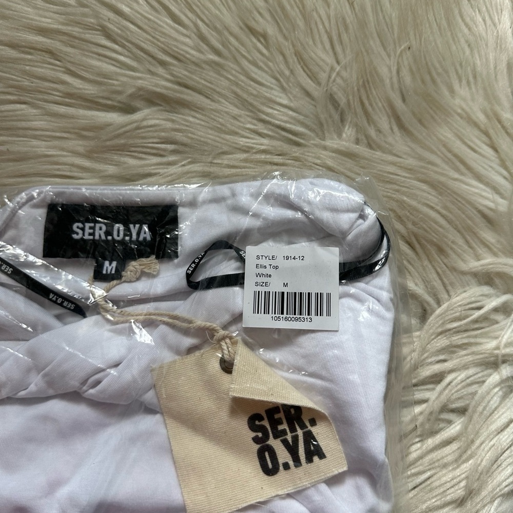 SER.O.YA Ellis Top In White - Picture 5 of 5